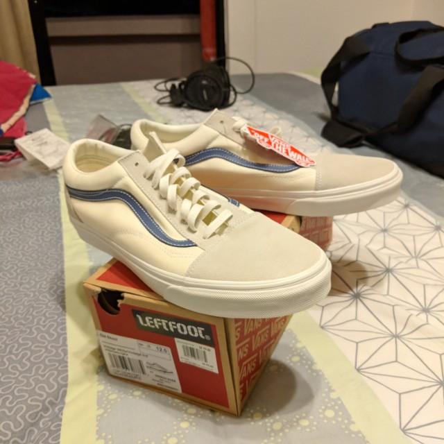 vans old skool marshmallow blue