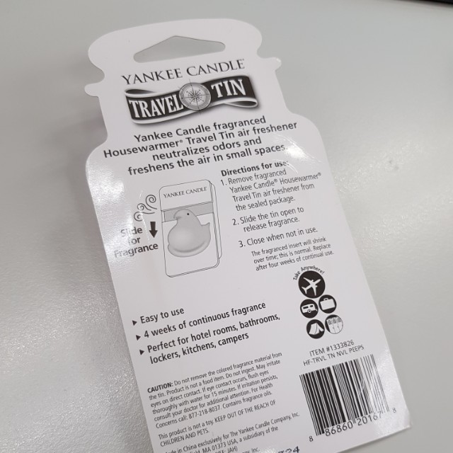 Yankee Candle Travel Tin, Everything Else on Carousell