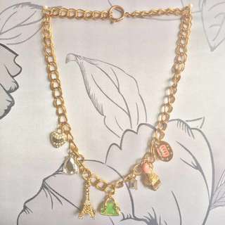 Juicy charms necklace