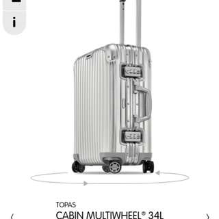 rimowa pilot multiwheel 34l