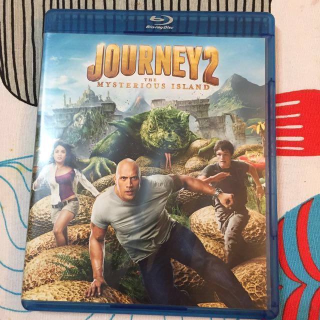 藍光繁中字地心探險記2：世外秘島Journey 2 The Mysterious Island Bluray Blu-Ray, 興趣及遊戲,  音樂、樂器& 配件, 音樂與媒體- Cd 及Dvd -