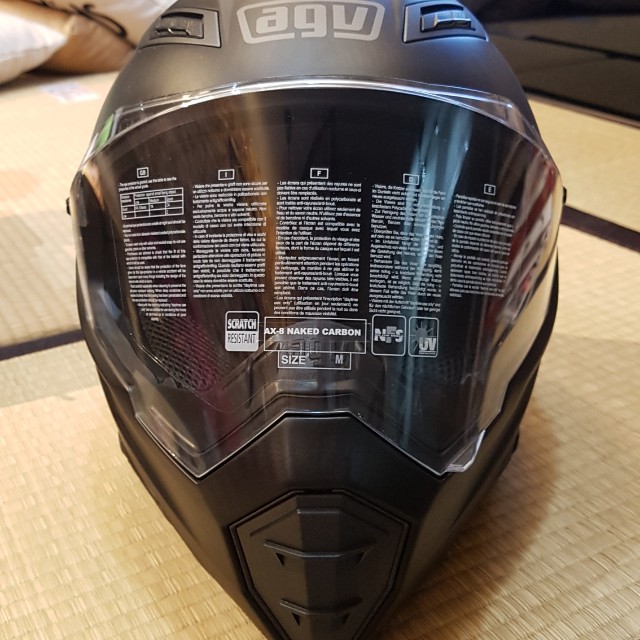 Agv naked carbon on sale
