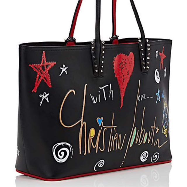 Louboutin cabata tote bag top