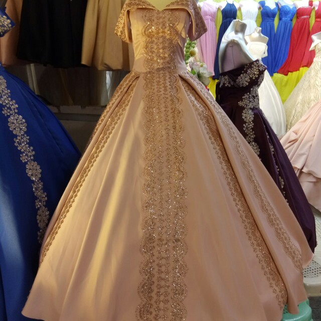 Divisoria ball deals gowns for sale