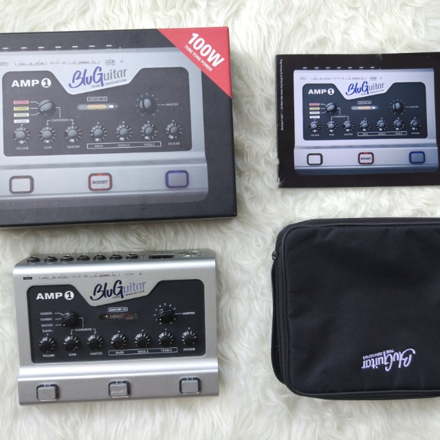 Bluguitar AMP1 100W Guitar Amplifier Head Pedal, Hobbies & Toys, Music & Media, Musical