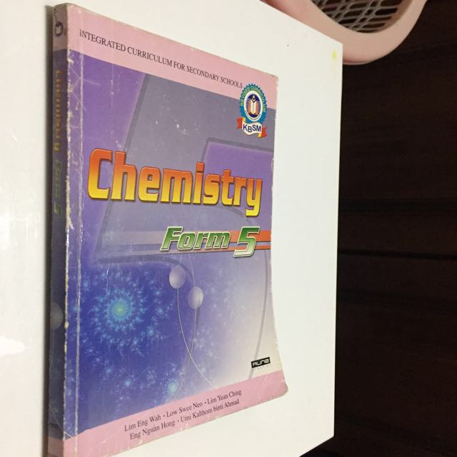 Buku teks chemistry tingkatan 5 kssm