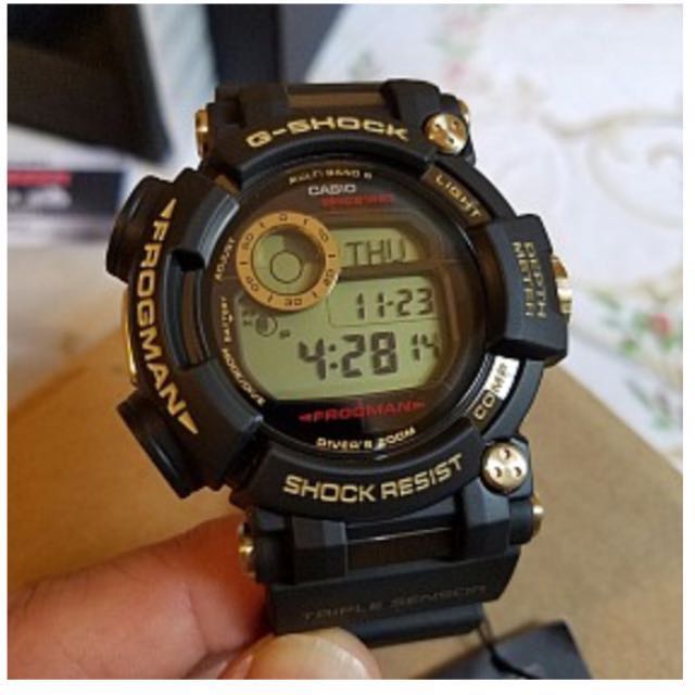 全新Casio G-Shock 35週年紀念版GWF-D1035B-1DR Frogman, 名牌, 手錶