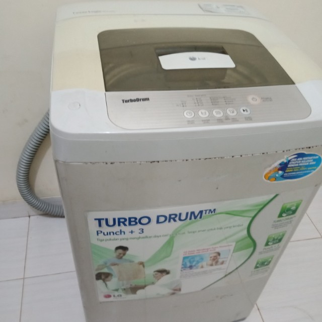 mesin cuci LG turbo drum, Elektronik, Lainnya di Carousell