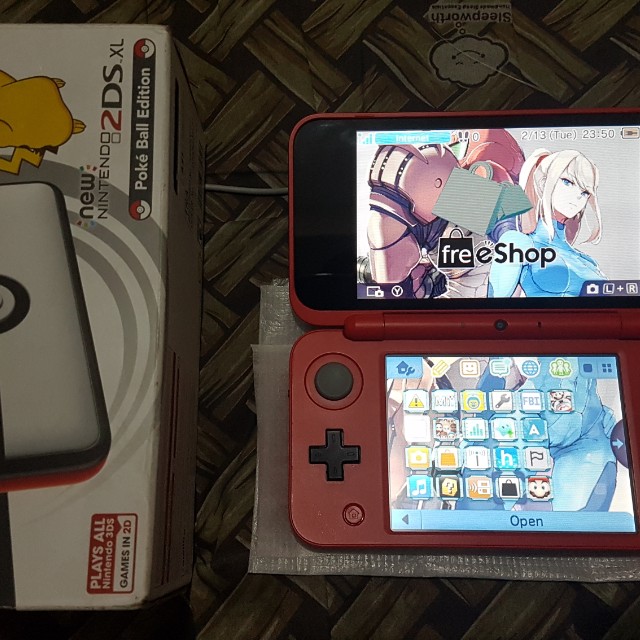 new nintendo 2ds pokeball edition