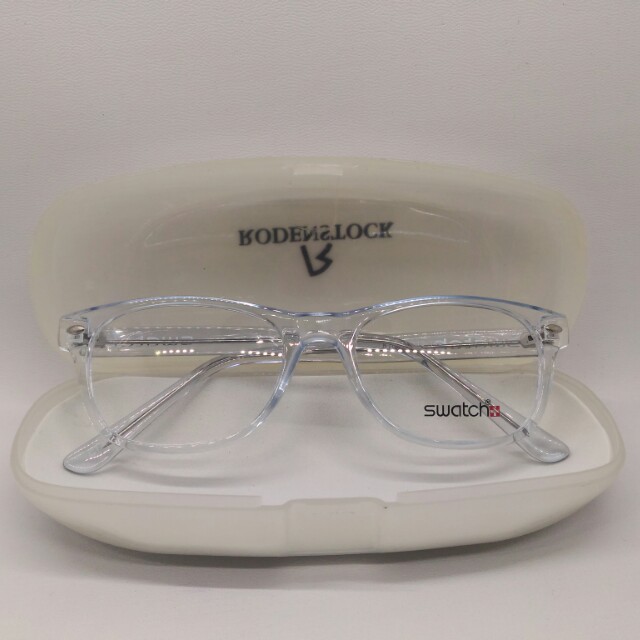 Paket Frame Free Lensa Minus Kacamata Swatch 610 Women S