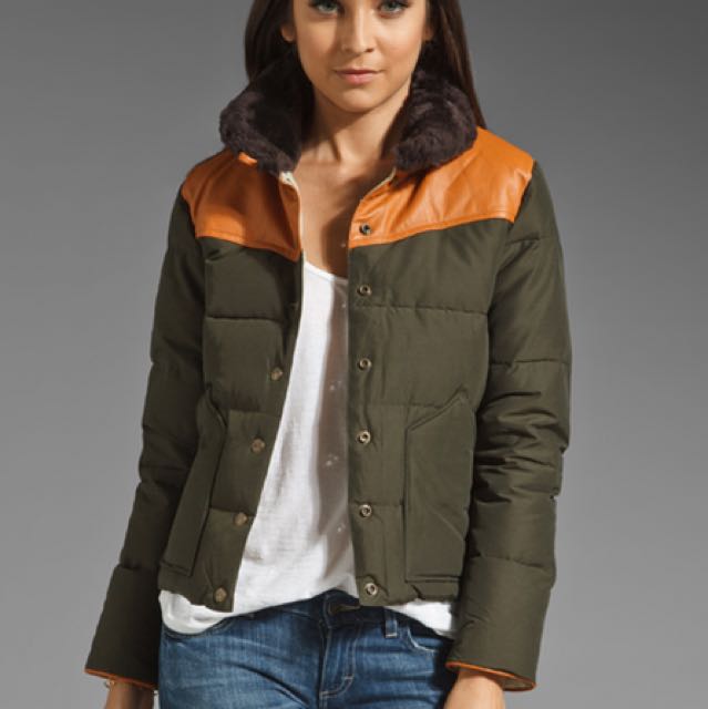 Penfield Rockwool Jacket Olive Green XS Women s Fashion