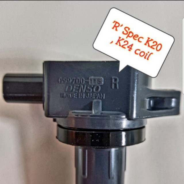 R Spec K20 / K24 Honda Ignition Coil ( CL7R / CL7 / FD2 / FD2R / EDIX 2