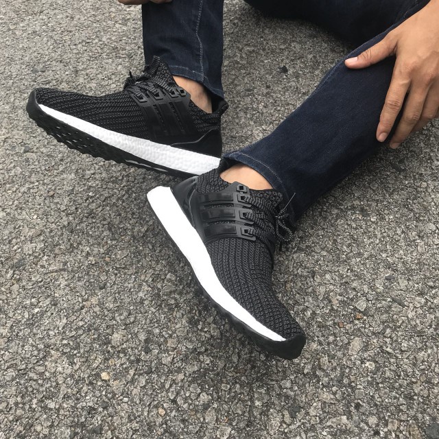 RESTOCK LAGI WEH ULTRA BOOST BLACK WHITE NEW Men s Fashion