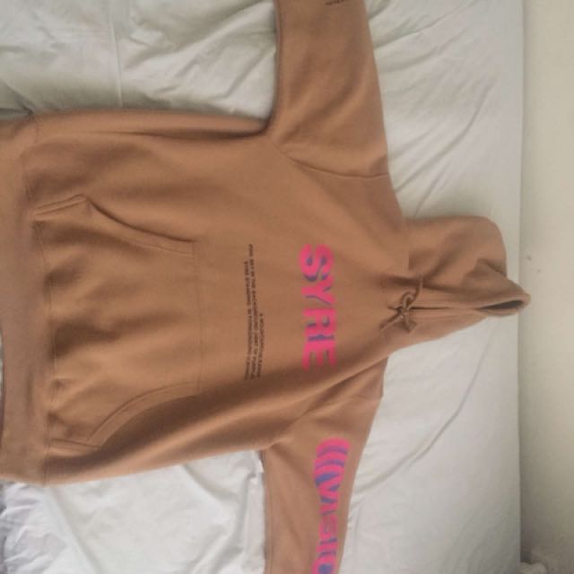 syre tan hoodie