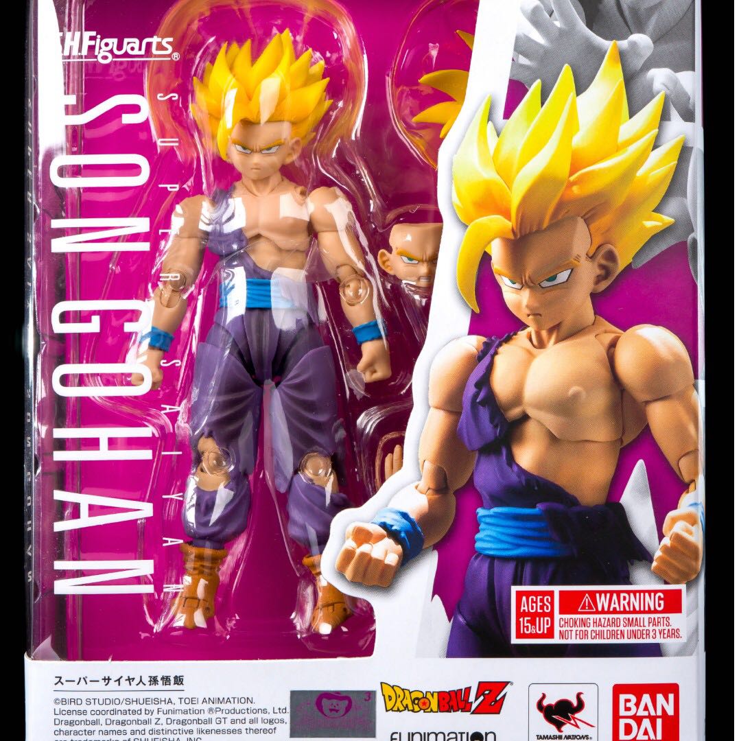 sh figuarts gohan battle damage
