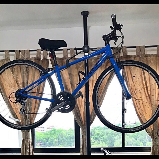 blue trek bike