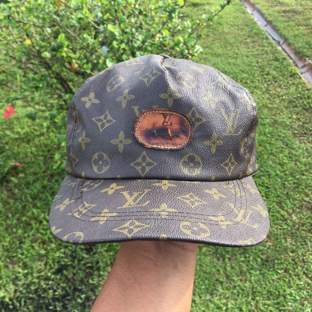 Vintage Bootleg LV Snap Back Cap