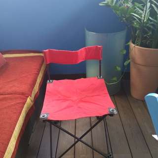 Camping folding chair