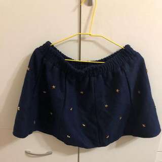深藍色星星裙