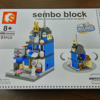 Sembo block 樂高模型