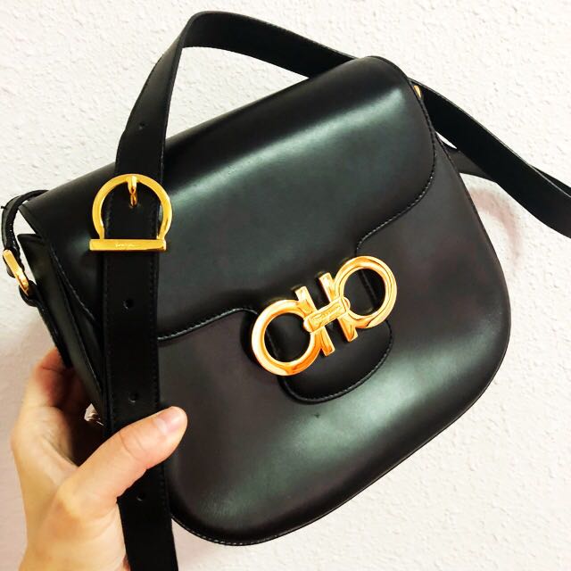 gancini crossbody bag