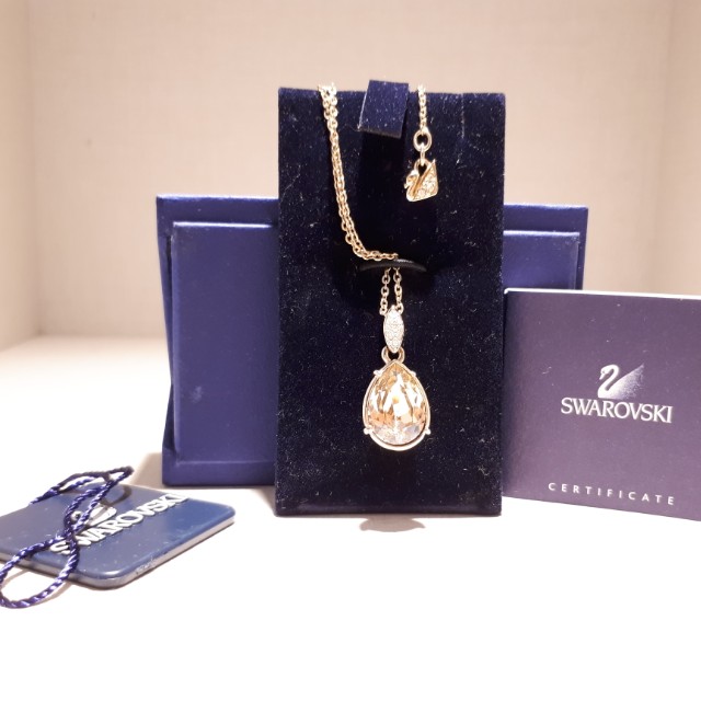 Swarovski lime best sale necklace