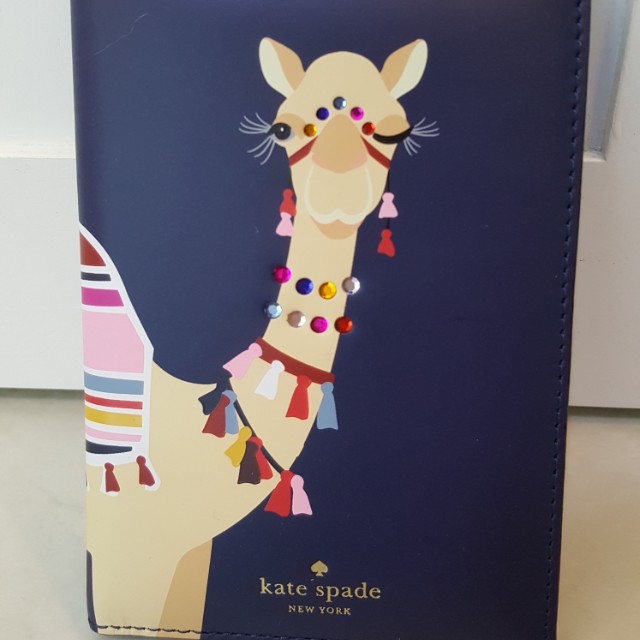 Kate spade on sale camel passport holder