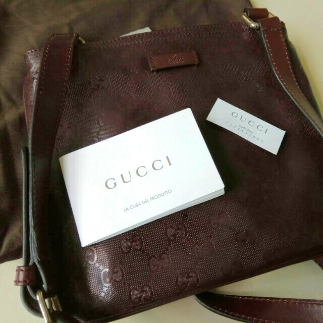 Brand New Authentic Gucci La Cura Del Prodotto sling bag, Women&#39;s Fashion, Bags & Wallets on ...