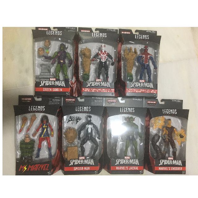 marvel legends sandman series