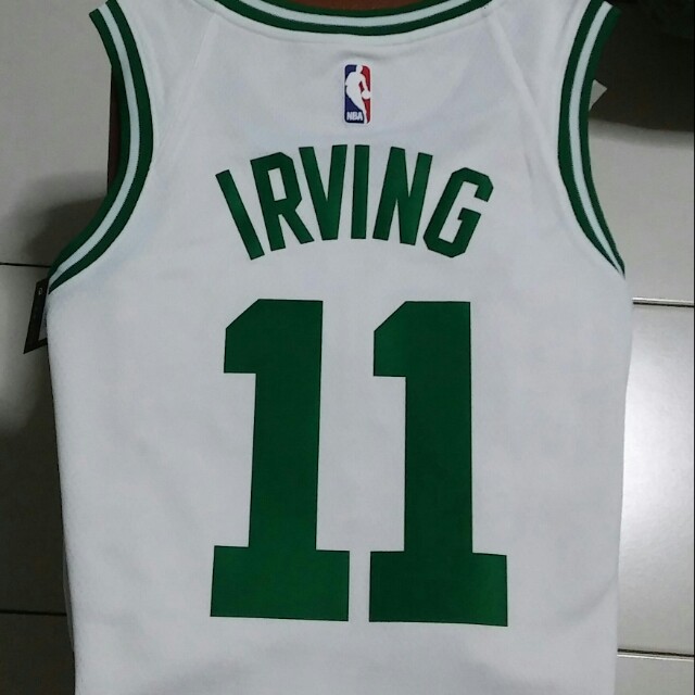 Nike Kyrie Irving Boston Celtics City Edition Swingman Jersey 2018 NBA Sewn  52