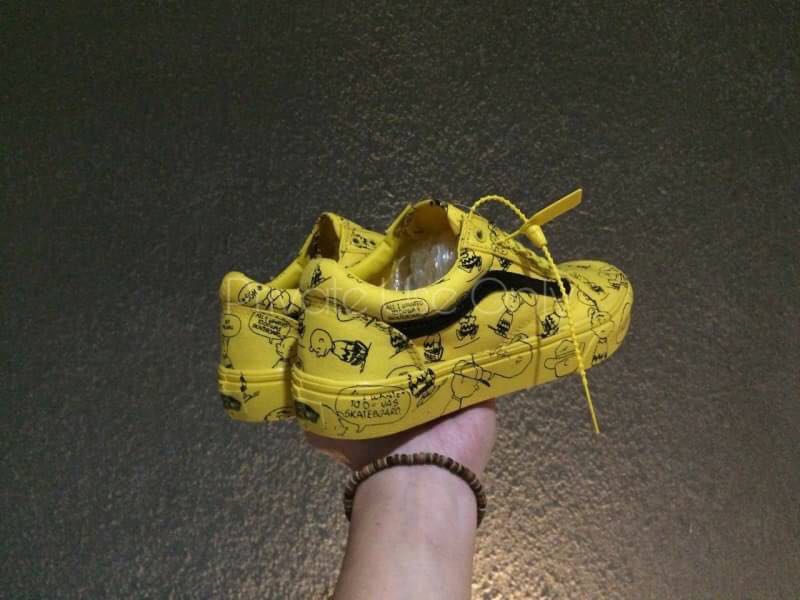 Peanuts Charlie Brown x Vans Old Skool Reissue Butter Yellow