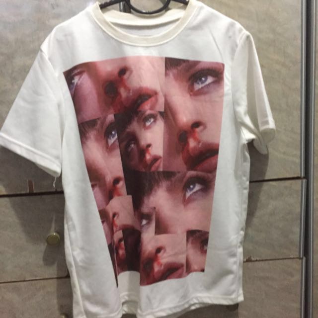 Pulp Fiction Mia Wallace Overdose Collage White T Shirt