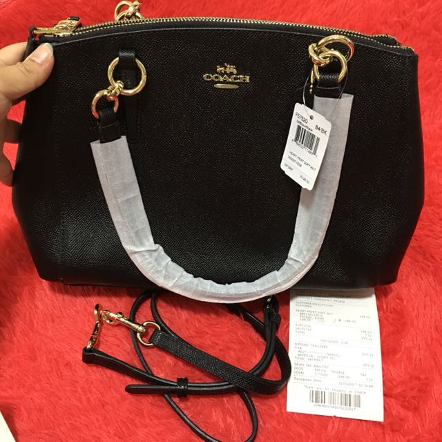 Coach christie carryall hotsell in crossgrain leather
