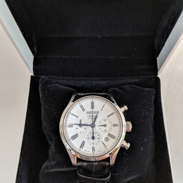 seiko presage enamel chronograph