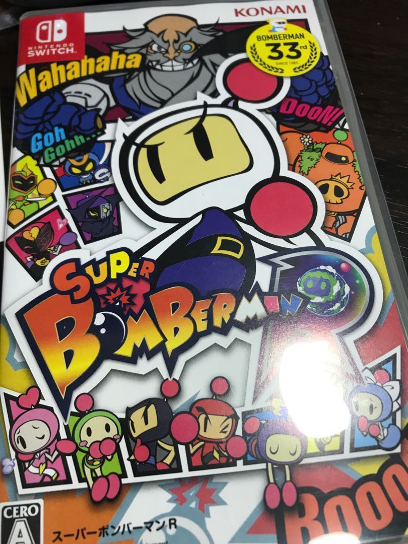 Switch Game Super Bomberman R, 遊戲機, 遊戲機遊戲- Carousell