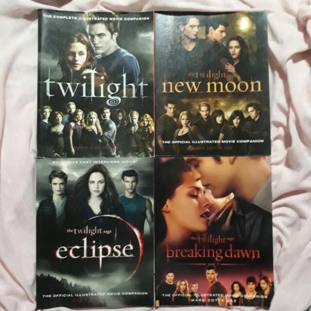 Twilight Saga: The Complete Illustrated Movie Companions, Hobbies & Toys,  Books & Magazines, Fiction & Non-Fiction on Carousell
