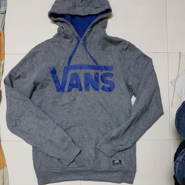vans hoodie mens Blue