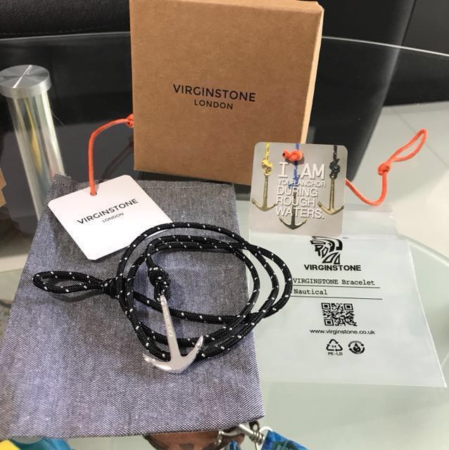 Virginstone anchor hotsell bracelet