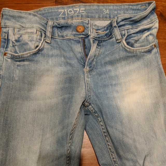 low rise jeans zara
