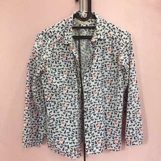zara patterned shirt