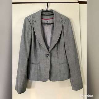 Used Blazer Dorothy Perkins Grey
