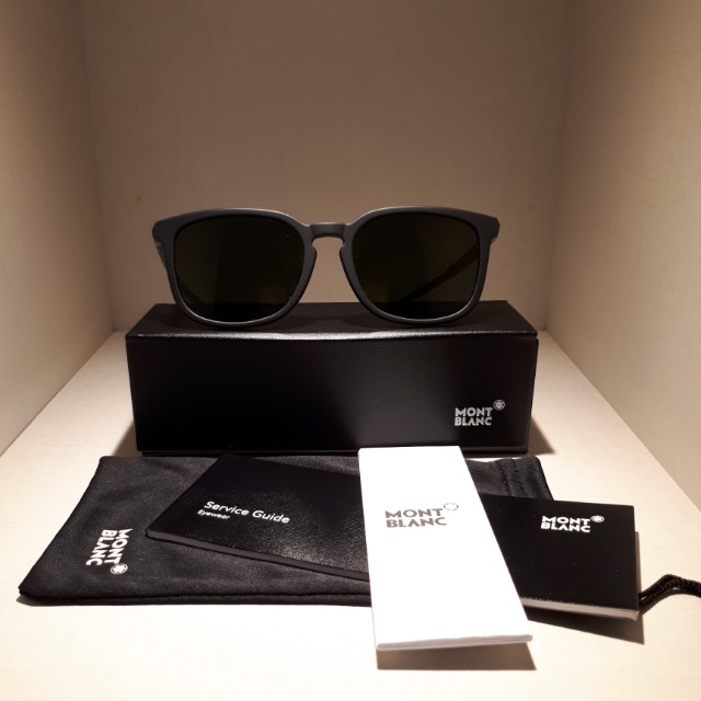 BNIB Mont Blanc Sunglasses Zeiss Lense, Luxury, Accessories on Carousell