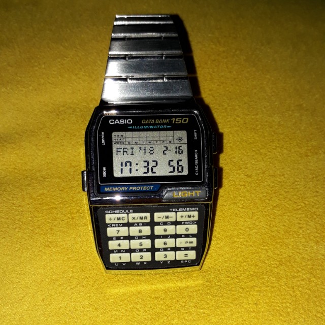 Casio Databank 150 Men S Fashion Watches On Carousell