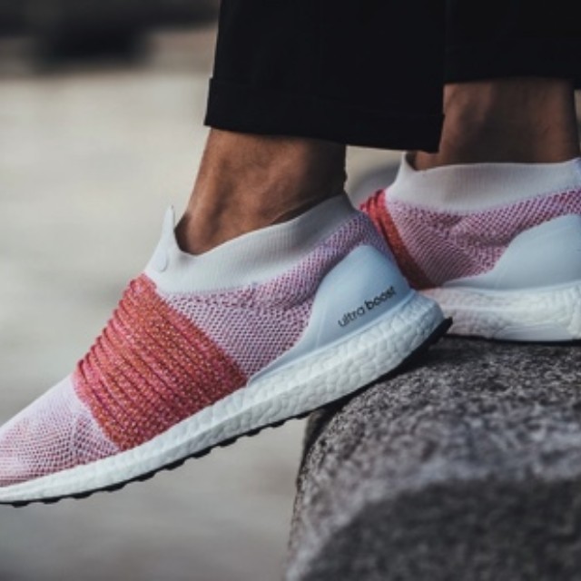CNY STEAL Adidas Ultra Boost Laceless Trace Scarlet Men s