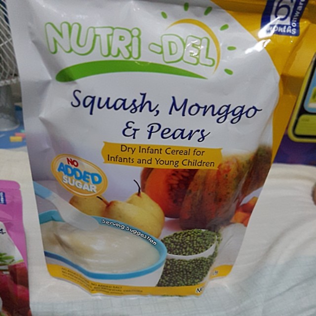 nutridel infant cereal