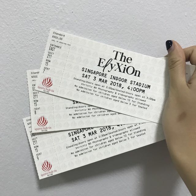 Exo Concert Ticket Price In Singapore