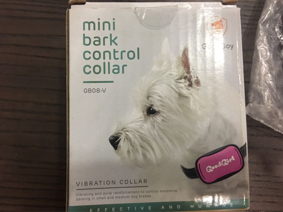 good boy mini bark control collar