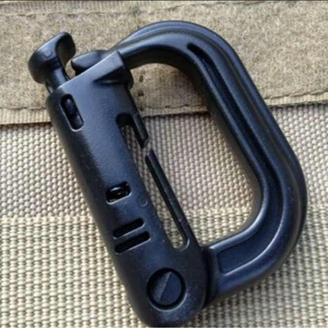 [ High Positive Rating ] GRIMLOC ARMY LOCKING Carabiner DRing Snap Shackle Key Ring EDC Molle