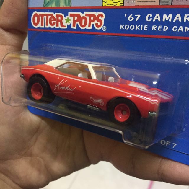 Hot Wheel '67 Camaro Otter Pops Hotwheels, Hobbies & Toys, Toys & Games on  Carousell