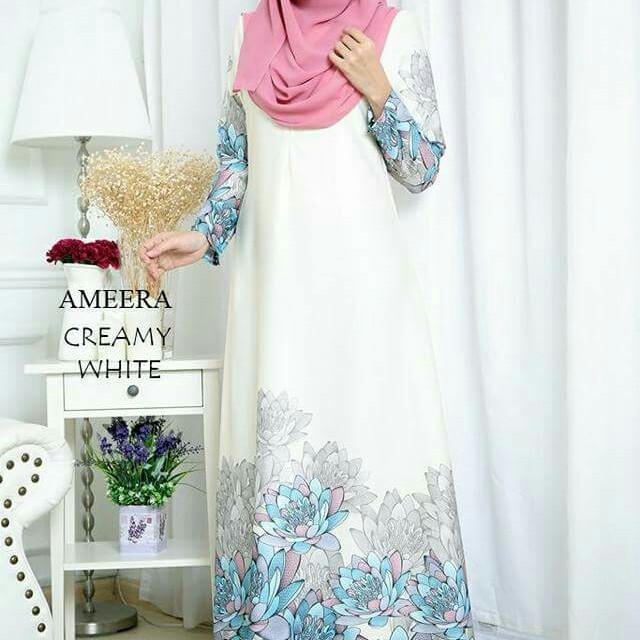 jubah pastel